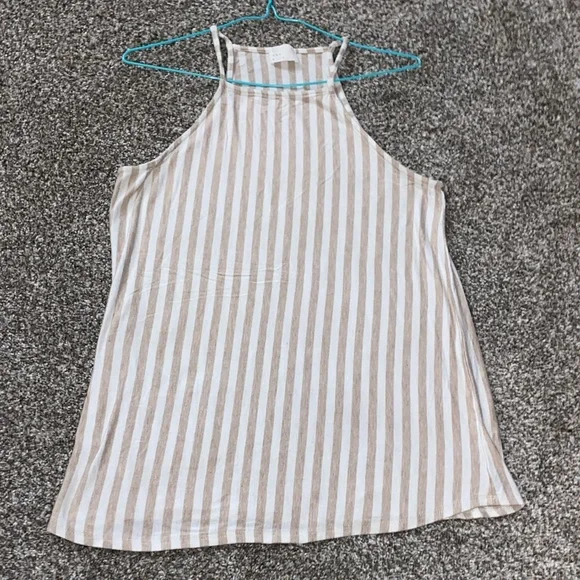 ❤️ 3/$15 Chic Striped Women's Tank Top - Picture 1 of 1